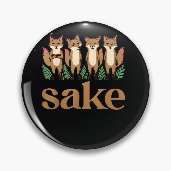 Item preview, For Fox Sake Four Foxes Funny Woodland Animal Humor designed and sold by MarlaMaloneShop.