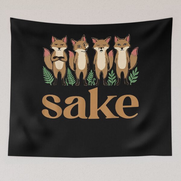Item preview, For Fox Sake Four Foxes Funny Woodland Animal Humor designed and sold by MarlaMaloneShop.