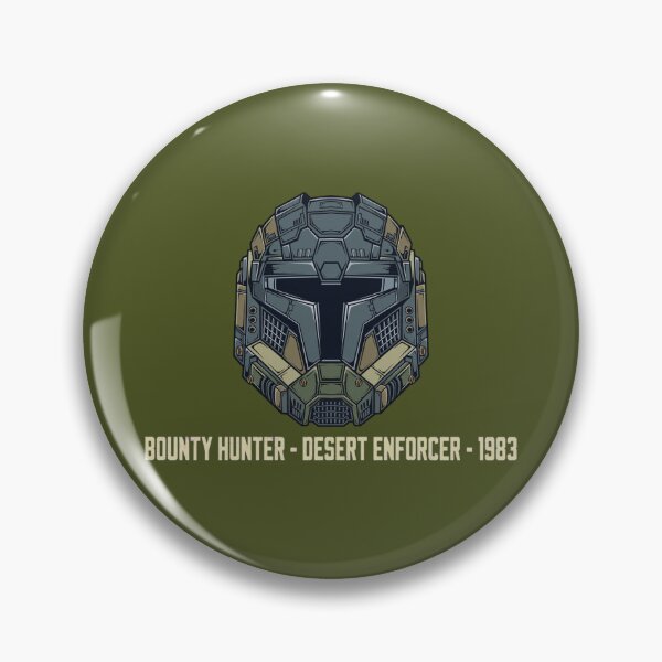 Item preview, Bounty Hunter - Desert Enforcer designed and sold by GeeklyShirts.