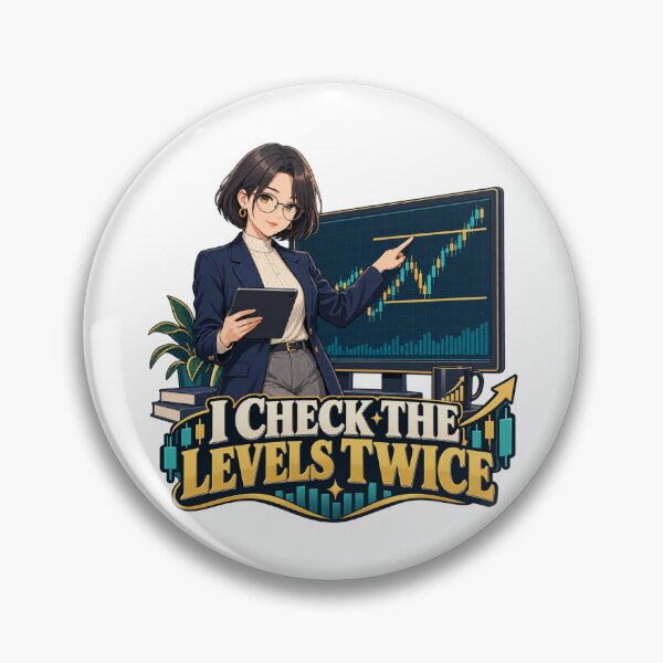 Item preview, I Check the Levels Twice Original Anime Trader designed and sold by Bikivuno.