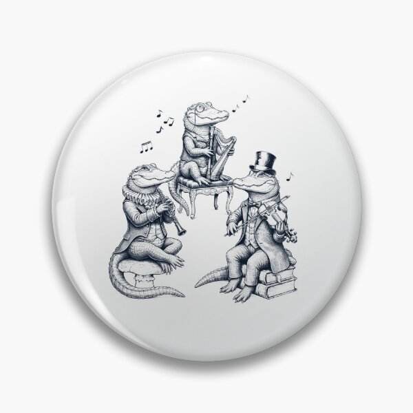 Item preview, Vintage Alligator Music Instrument Animal Lover designed and sold by dian-rody-crest.
