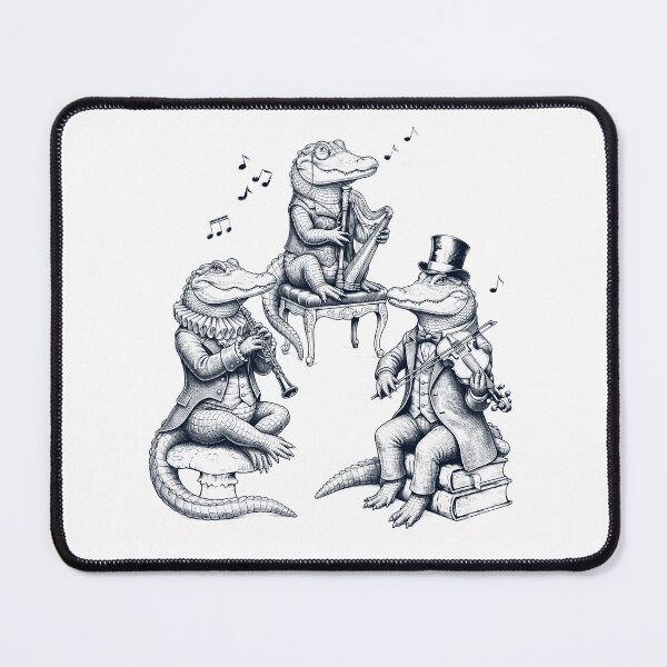 Item preview, Vintage Alligator Music Instrument Animal Lover designed and sold by dian-rody-crest.