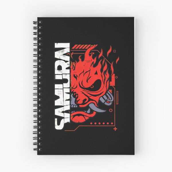 Item preview, Cyberpunk Samurai Oni Mask Fiery  designed and sold by randoltinghouse.