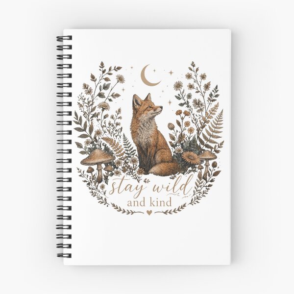 Item preview, Stay Wild and Kind Fox  designed and sold by BareCrack.