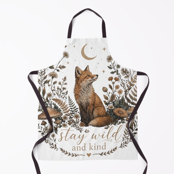 Item preview, Stay Wild and Kind Fox  designed and sold by BareCrack.
