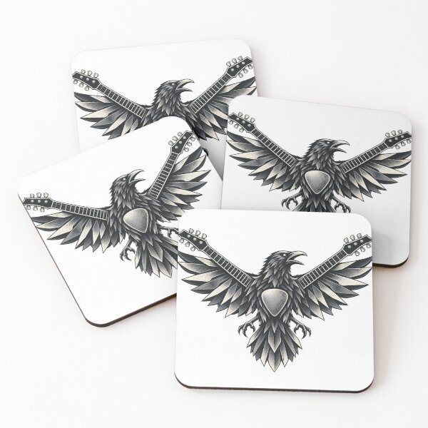 Item preview, Feedback Bird Rock Guitar Art designed and sold by S06PMarketing.