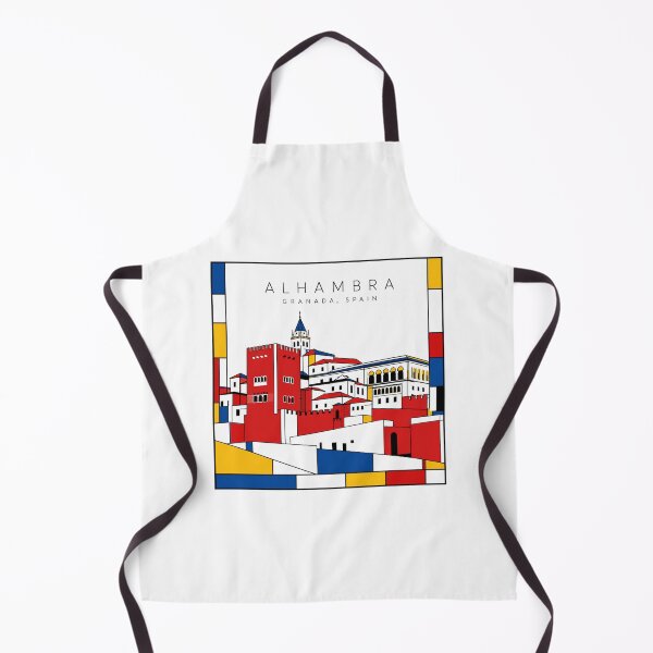 Item preview, Alhambra Mondrian Style Poster 3D designed and sold by CMYKStudio.