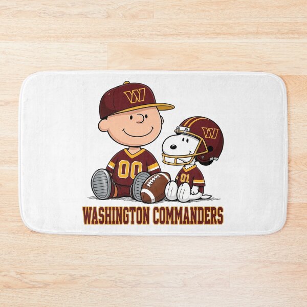 Item preview, Snoopy And Charlie Brown Washington Commanders Football Fan designed and sold by CaneufeyCip.