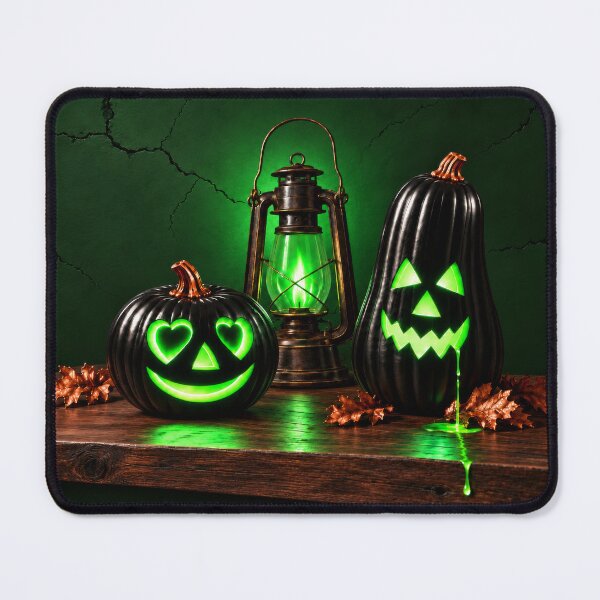 Item preview, Neon Halloween Pumpkins and Lantern designed and sold by DansCreations42.