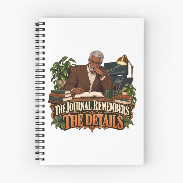Item preview, The Journal Remembers the Details Anime Trader designed and sold by Bikivuno.