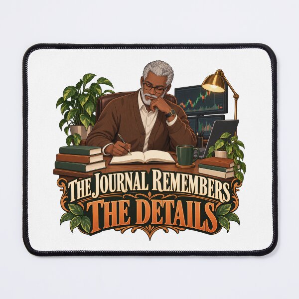 Item preview, The Journal Remembers the Details Anime Trader designed and sold by Bikivuno.