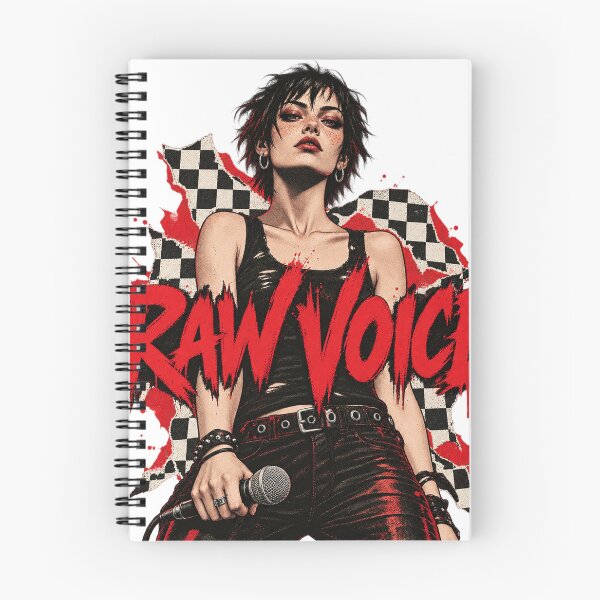 Item preview, Raw Chorus Punk Vocalist Art designed and sold by S06PMarketing.