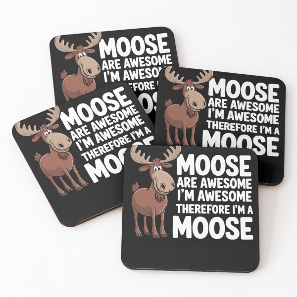 Item preview, Funny Moose Design for Men Women Kids Moose Lover Moose designed and sold by KatieThomShop.