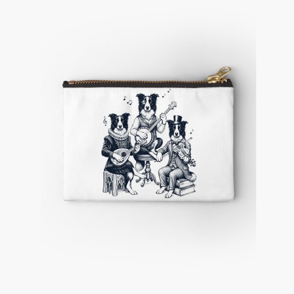 Item preview, Vintage Border Collie Music Instrument Dog Lover designed and sold by dian-rody-crest.
