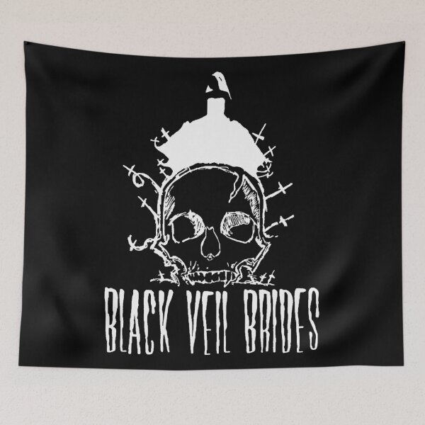 Item preview, Skull Metalcore Band Aesthetic-Bláck Véil Brides__>< designed and sold by MoosicMerch.
