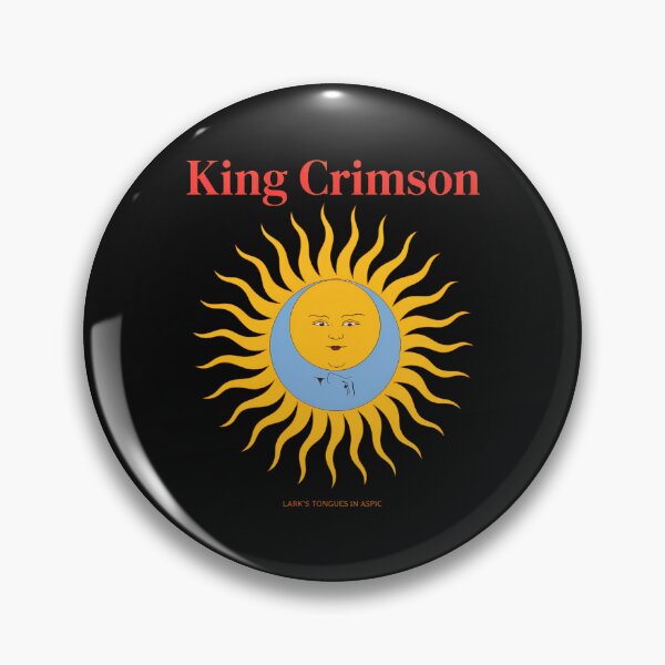 Item preview, King Crimson Sun Moon Face Retro Rock designed and sold by randoltinghouse.
