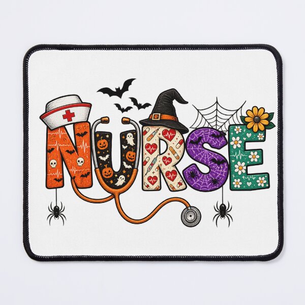 Item preview, Halloween Nurse Life Funny Nursing Stethoscope Spooky Nurse  designed and sold by first-shirt ⭐ ⭐ ⭐ ⭐ ⭐.