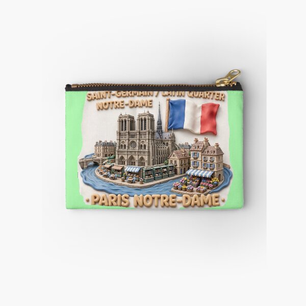 Item preview,  PARIS NOTRE-DAME · Notre-Dame Cathedral & Saint-Germain Latin Quarter designed and sold by PaintMeWorld.