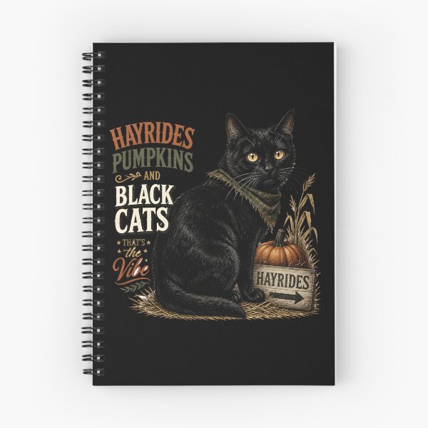 Item preview, Haunted Hayride Cat Gothic Folk Illustration Halloween designed and sold by OliviaHayesArt.