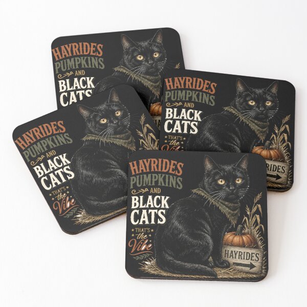 Item preview, Haunted Hayride Cat Gothic Folk Illustration Halloween designed and sold by OliviaHayesArt.