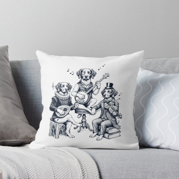 Item preview, Vintage Brittany Music Instrument Dog Lover designed and sold by dian-rody-crest.