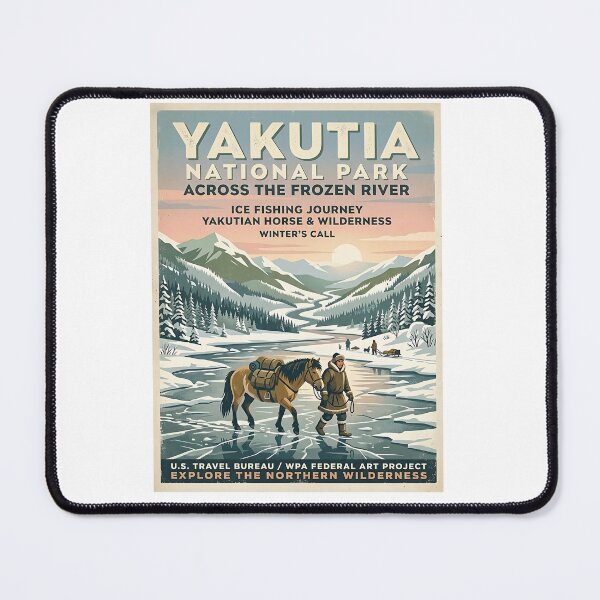 Item preview, Yakutian Horse Ice Fisher designed and sold by PictoVibe.