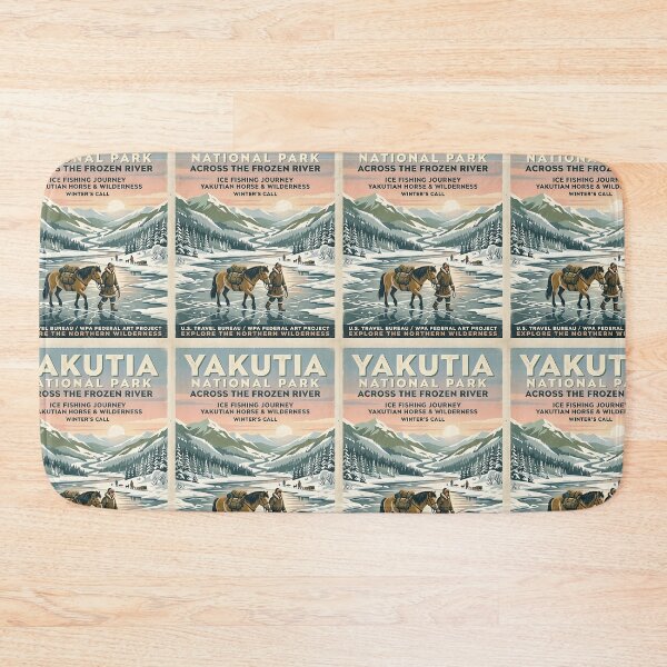 Item preview, Yakutian Horse Ice Fisher designed and sold by PictoVibe.