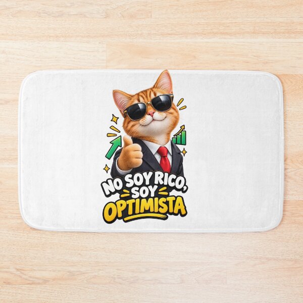 Item preview, Business cat optimist: I'm not rich, I'm optimistic designed and sold by LINSSEX Style • Urban & Sport Streetwear.