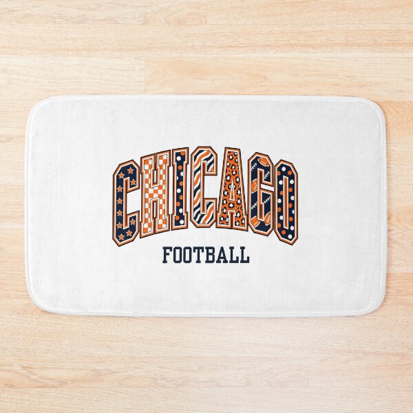 Item preview, Chicago Football Retro Patchwork Graphic Tee designed and sold by MessiasTruax.