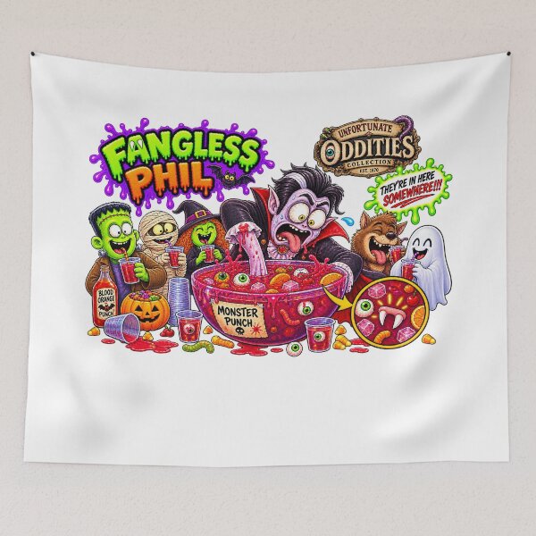 Item preview, Unfortunate Oddities - Fangless Phil designed and sold by WheelieGdArt.