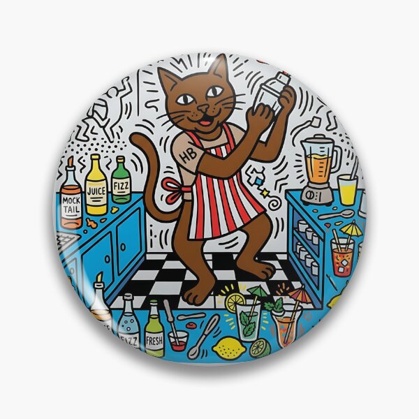 Item preview, Havana Brown Mocktail Mixologist designed and sold by PictoVibe.