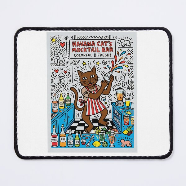 Item preview, Havana Brown Mocktail Mixologist designed and sold by PictoVibe.