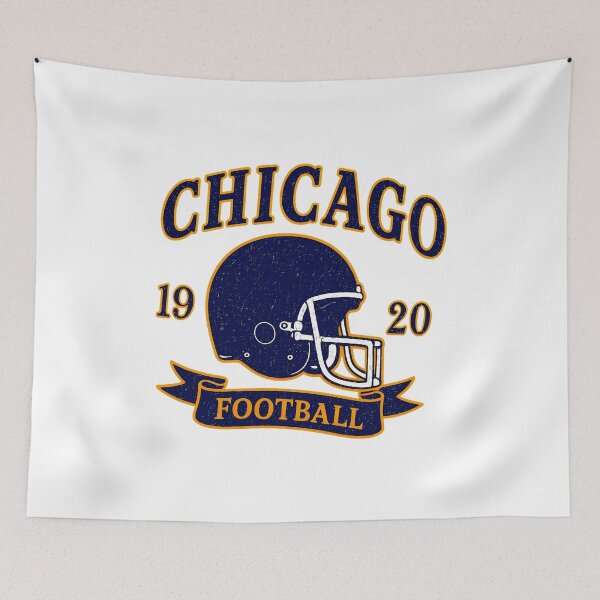 Item preview, Chicago Football Retro Helmet  designed and sold by DarnickSaarang.