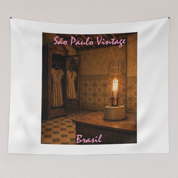 Item preview, Vintage Cage Lamp and Wardrobe with Floral Dresses designed and sold by Sampa In Focus.