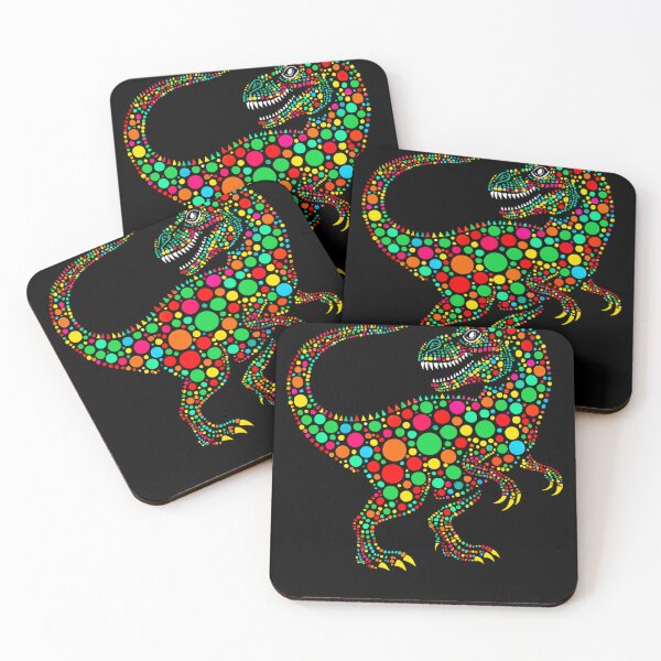 Item preview, Happy Dot Day Colorful Polka Dot Dinosaur Toddler Boys Kids designed and sold by KatieThomShop.