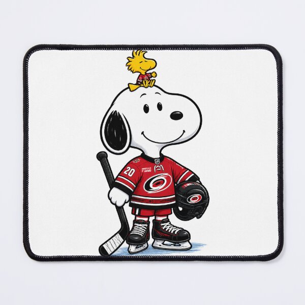 Item preview, Hurricanes Hockey Snoopy and Woodstock Winter Sports Fan Art designed and sold by sKetch Art.co.