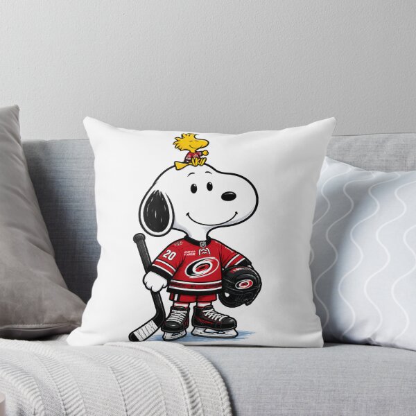 Item preview, Hurricanes Hockey Snoopy and Woodstock Winter Sports Fan Art designed and sold by sKetch Art.co.