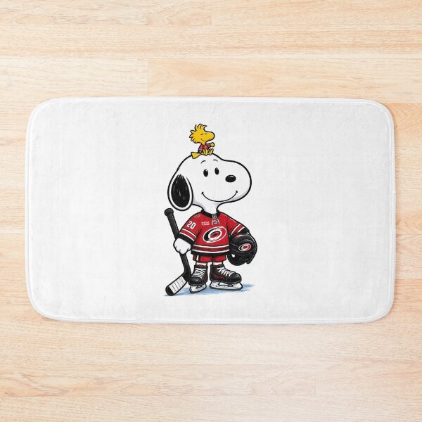 Item preview, Hurricanes Hockey Snoopy and Woodstock Winter Sports Fan Art designed and sold by sKetch Art.co.