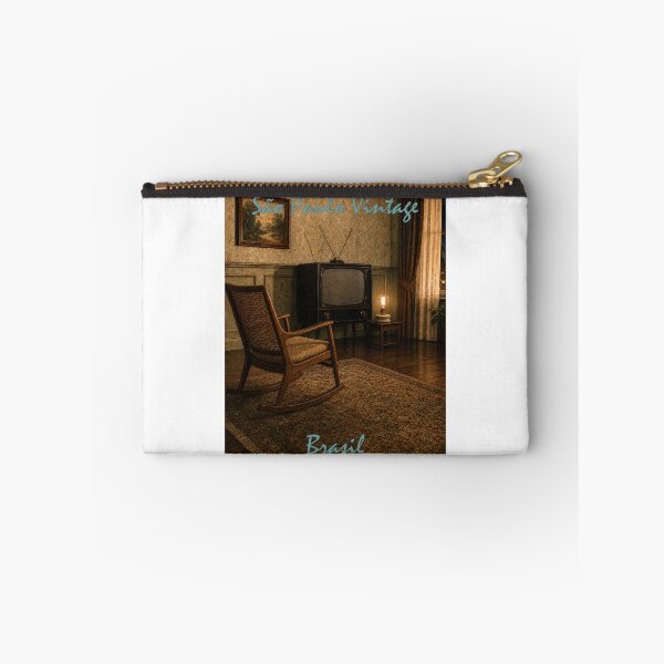 Item preview, Copper Lamp Beside Vintage Strauss TV – Retro Living Room designed and sold by Sampa In Focus.
