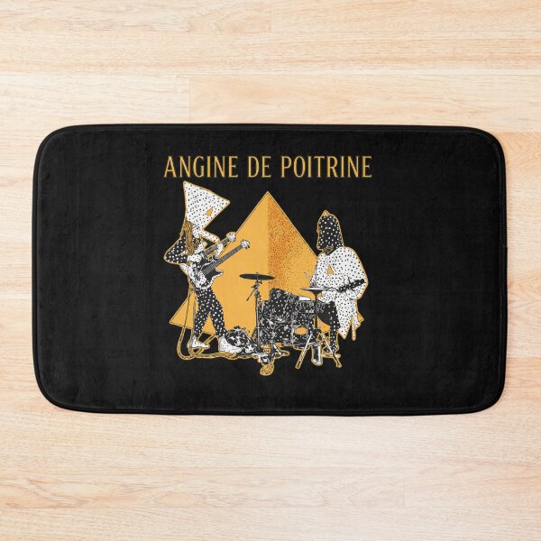 Item preview, ANGINE DE POITRINE Retro Pyramid Music Band Illustration designed and sold by Jodywalters12.