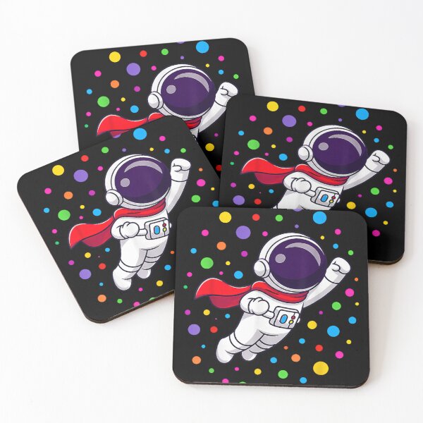 Item preview, Happy Dot Day Astronaut Colorful Polka Dots Boy Teen Kids designed and sold by KatieThomShop.