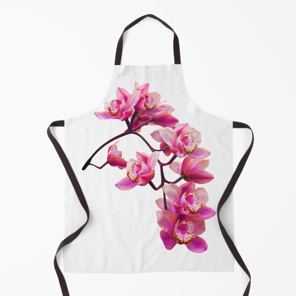 Item preview, Exquisite Elegant Pink Cymbidium Orchid Cascade Shapes Mania designed and sold by Shapes-Mania.