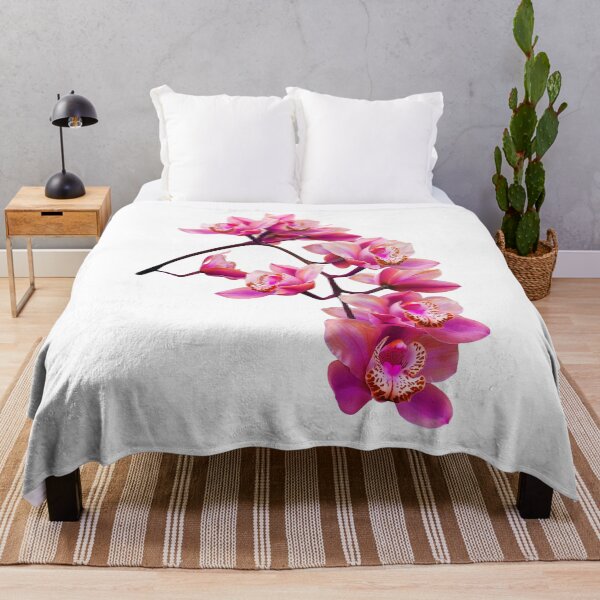 Item preview, Exquisite Elegant Pink Cymbidium Orchid Cascade Shapes Mania designed and sold by Shapes-Mania.
