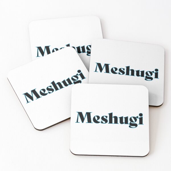 Item preview, Meshugi - Yiddish - Cute Jewish Yiddish Saying designed and sold by aligchi.