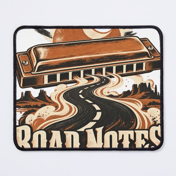 Item preview,  Harmonica Road Blues Music Art designed and sold by S06PMarketing.