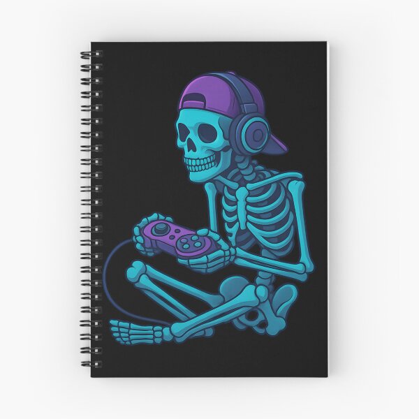Item preview, Funny Skeleton Video Game Halloween Gaming Gamer Boys Men designed and sold by MarlaMaloneShop.
