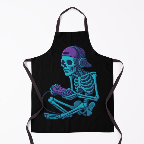 Item preview, Funny Skeleton Video Game Halloween Gaming Gamer Boys Men designed and sold by MarlaMaloneShop.