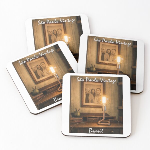 Item preview, Copper Lamp Beside Framed Portrait – Sepia Memory Decor designed and sold by Sampa In Focus.