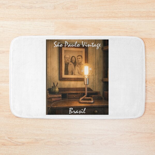 Item preview, Copper Lamp Beside Framed Portrait – Sepia Memory Decor designed and sold by Sampa In Focus.