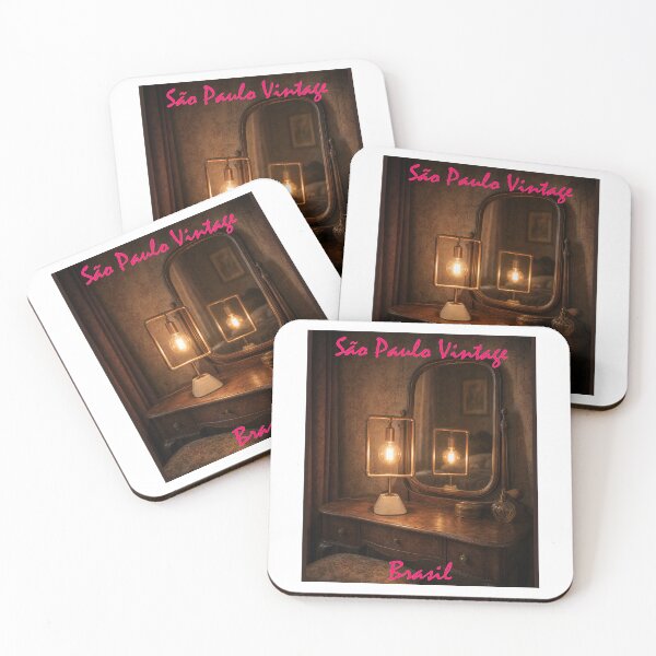 Item preview, Vintage Geometric Table Lamp and Oval Mirror Vanity designed and sold by Sampa In Focus.